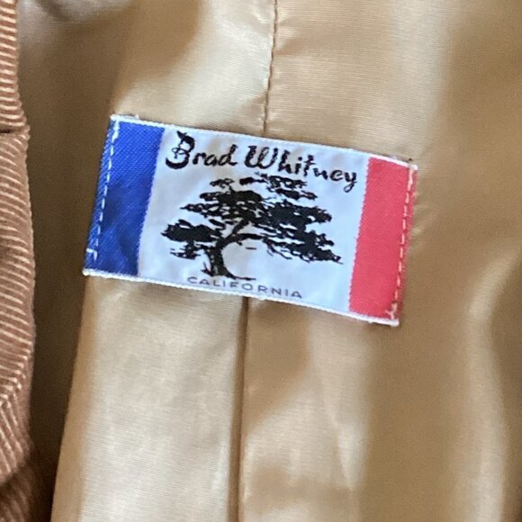 Vintage 70s Brad Whitney Men's Corduroy Western Sports Coat Blazer #258A - Picture 6 of 6